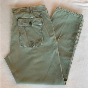 American Eagle green utility pants